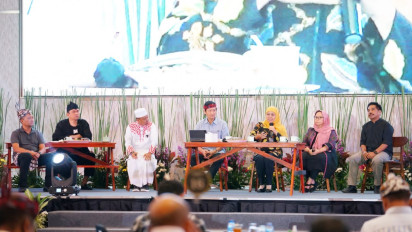 Harmonious Partnership Wujudkan Pemilu 2024 Tertib, Gubernur Khofifah: Kuatkan dengan Pendekatan Kultural dan Spiritual