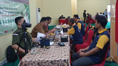 Lapas dan Rutan di Jatim Mulai Lakukan Perekaman e-KTP Sambut Pemilu 2024