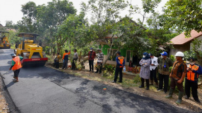 Persiapan Lebaran, Pembangunan Jalan di Banyuwangi Digelontor Rp170 Miliar
