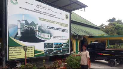 Wisata Ramadan, Masjid Raya Kedatukan Sunggal Serbanyaman Dibangun dengan Putih Telur Kokoh Berdiri dari Dana Infaq