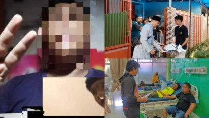 Video Penahanan Pelaku Penganiaya Tiga Pelajar Tewas yang Diduga Dicekoki Miras Oplosan Kadar Alkohol 96 Persen