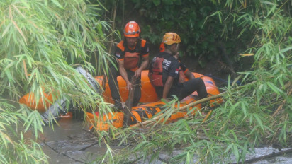 Pencarian Santri Hilang Terseret Arus Sungai Bondoyudo Belum Membuah Hasil, Ini Penyebabnya