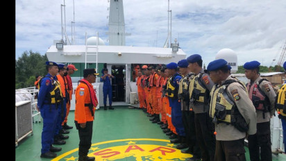Nihil Temukan 10 ABK KM Linggar Petak 89 yang Hilang, Basarnas Lakukan Pencarian Hari Ketiga