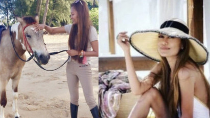 7 Foto 'Hedon' Azura Luna Alias Enjang Widhi, Si 'Penipu Berkedok Sosialita' Asal Kediri yang Tipu Anak Joe Biden