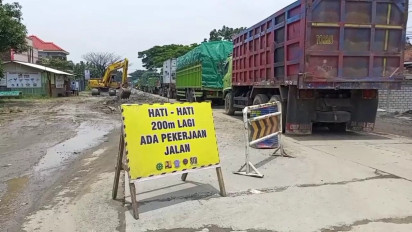 Jalur Pantura Pati–Rembang Masih Macet Puluhan Kilometer Imbas Perbaikan Jalan dan Jembatan