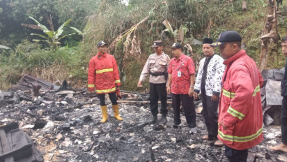 Nyalakan Lilin Karena Listrik Padam, Rumah di Purbalingga Ludes Terbakar