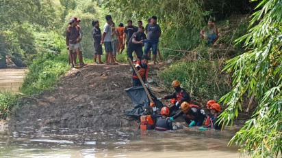 Santri Hilang Terseret Arus Sungai Bondoyudo di Lumajang, Ditemukan Tewas, Operasi Pencarian Ditutup