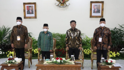 Wapres Maruf Amin Minta Pengusaha Sawit Dukung Program PSR