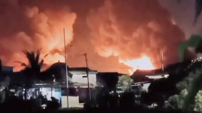 Ini Foto-foto Insiden serta Korban Kebakaran Depo Pertamina di Plumpang Jakarta Utara