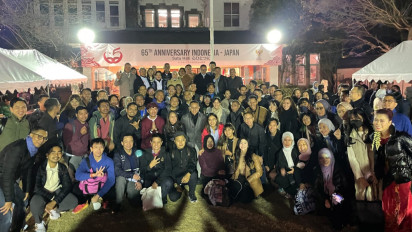 KBRI Tokyo Gelar Carbo Loading untuk Pelari Indonesia Peserta Tokyo Marathon 2023