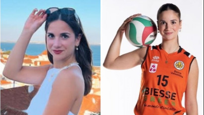 Atlet Voli Cantik Serena Scognamillo, Duh Pesonanya Bikin Kaum Adam Klepek-klepek