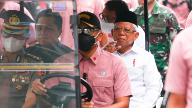 Ma'ruf Amin Minta Depo BBM Pertamina Plumpang Dipindah ke Pelabuhan Pelindo