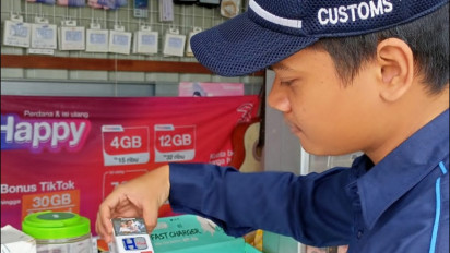 Gelar Operasi Gempur Rokok dan Minuman Alkohol Ilegal, Ribuan Batang Rokok Diamankan Bea Cukai Karimun
