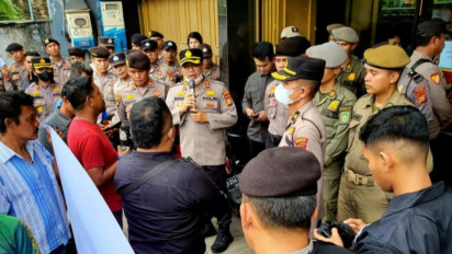 Diduga Menjadi Arena Judi, Gelanggang Permainan Didemo Masyarakat Hukum Adat Dumai