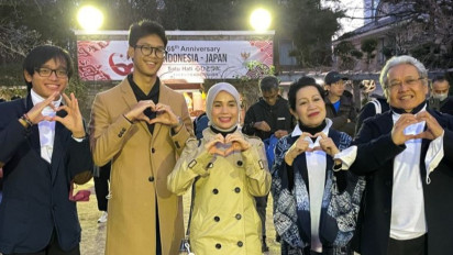 Dubes RI untuk Jepang Heri Akhmadi Sambut Pelari Indonesia untuk Tokyo Marathon 2023