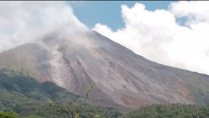 Sebanyak Lima Desa di Kepulauan Sitaro Sulawesi Utara Rawan Dampak Awan Panas Guguran Gunung Karangetang