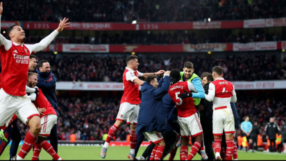 Gol Reiss Nelson Bantu Arsenal Menang Dramatis dengan Skor Tipis 3-2 atas Tamunya Bournemouth