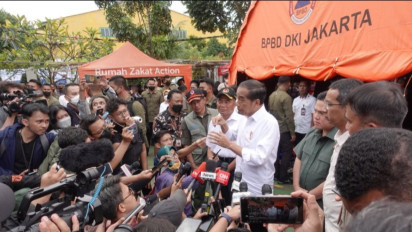 Tegas! Presiden Jokowi Perintahkan Relokasi Warga Terdampak Kebakaran Depo Pertamina Plumpang