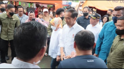 Temui Korban Kebakaran Depo Pertamina Plumpang, Presiden Jokowi: Sejak 2019 Sudah Rencana Dibuat Area Penyangga Depo