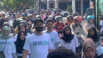 Ribuan Warga Kudus Ramaikan Jalan Sehat Bersama BUMN