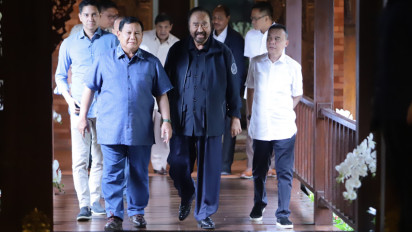 Singgung Perpecahaan Pemilu 2024, Ini Janji Surya Paloh ke Prabowo Subianto