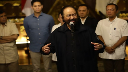 Seusai Bertemu Prabowo Subianto, Surya Paloh sebut Ada Misi Besar Setelah Pemilu 2024