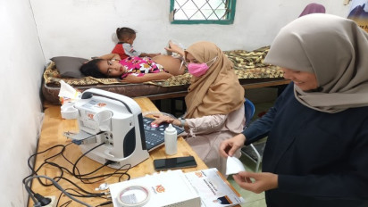 Hanya dengan Tukar Sampah Dapat Periksa USG Kehamilan Gratis di Serdang Bedagai 