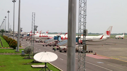 Pesawat Lion Air Rute Makassar-Surabaya Mendarat di Denpasar, Bali, karena  Cuaca Buruk