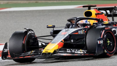 Pebalap Tim Redbull Max Verstappen Sukses Menangi F1 GP Bahrain, Fernando Alonso Finish Podium untuk Aston Martin