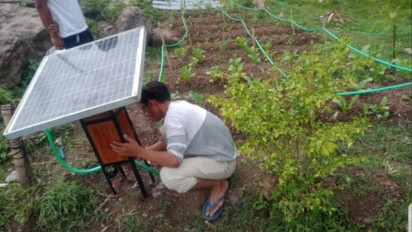 Mahasiswa UTS Temukan Teknologi Smart Farming Alat Penyiraman Tanaman Otomatis yang Dapat Membantu Petani di Tanah Air