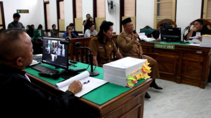 Sidang Bos Judi Online Sumut, Saksi Ungkap Apin BK Penanggung Jawab Judi Dadu dan Sabung Ayam Desa Manunggal Labuhan Deli