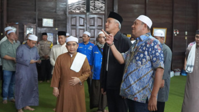 Ganjar Pranowo Kunjungi Tuan Guru Babussalam di Langkat, Didoakan Agar Terwujud Segala yang Diinginkan