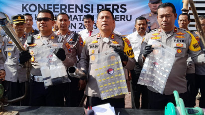 Simpan Pil Koplo di Jok Motor, Seorang Pemuda Probolingo Terjaring saat Operasi Keselamatan Semeru 2023