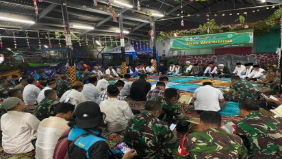 Korban Kebakaran Depo Pertamina Plumpang Gelar Doa Bersama di RPTRA Rasela Koja