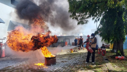 Pertamina Sulawesi Telah Antisipasi Depo-Depo di Sulawesi Dengan Pelatihan Mitigasi dan Siaga Bencana Kebakaran