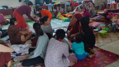 Pemukiman Warga di Natuna Rata dengan Tanah,  1.216 Orang Mengungsi