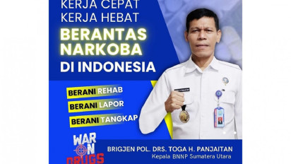 Terkesan Serius dan Geram BNNP Sumut Sebut Punya Kunci, Brigjen Pol Toga Panjaitan Umumkan akan Tangkap Pemilik Key Garden