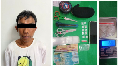 Polisi Berhasil Amankan Seorang Pria Diduga Pengedar Narkotika Jenis Sabu