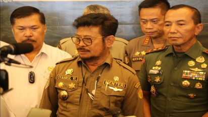 Cegah Alih Fungsi Lahan, Mentan SYL Sinergi dengan APIP dan APH 