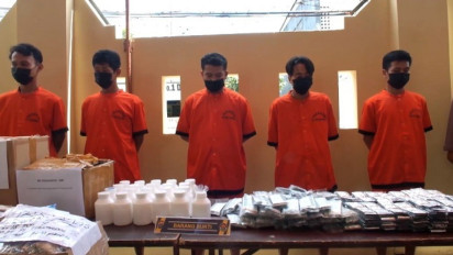 Polda DIY Bongkar Jaringan Peredaran 2,6 Juta Butir Obat Psikotropika