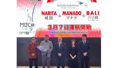 Wakil Dubes RI untuk Jepang Pastikan Penerbangan Garuda Tokyo - Manado Akan Mudahkan Arus Wisatawan Jepang