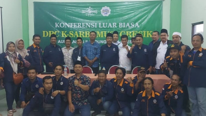 Sarikat Buruh Muslimin Indonesia di Gresik Punya Pemimpin Baru, Ini Sosoknya