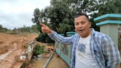 Kisah Warga Selamat Dari Longsor di Serasan: "Tanah Bergulung Menyapu Perkampungan Dalam Hitungan Detik”