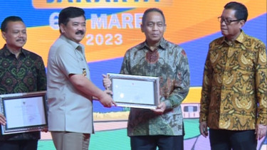 PT Sandabi Indah Lestari Terima Penghargaan dari Kementerian ATR/BPN