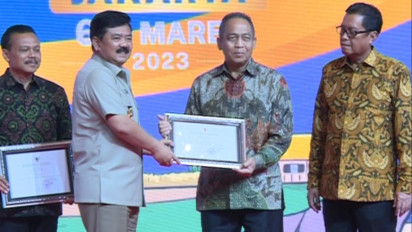 PT Sandabi Indah Lestari Terima Penghargaan dari Kementerian ATR/BPN