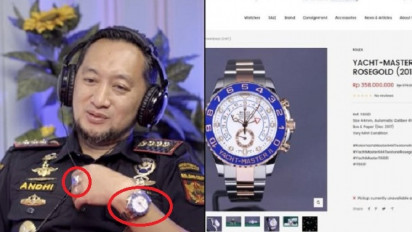 Setelah Eko Darmanto, Terbitlah Kepala Bea Cukai Makassar, Pamer Jam Rolex Rp358 Juta di Medsos, Komentar Netizen Sadis!