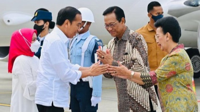 Presiden Jokowi Tinjau Panen Raya di Jateng, Bakal Resmikan Tambak Udang Juga