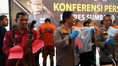 Polres Sumbawa Ringkus 5 Pelaku Perampokan WNA, 3 masih DPO