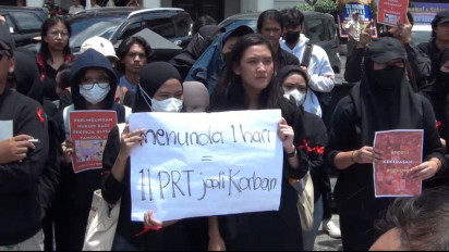 Hari Perempuan Sedunia, Mahasiswa Tuntut Pemerintah Kawal RUU PPRT yang Tak Kunjung Disahkan