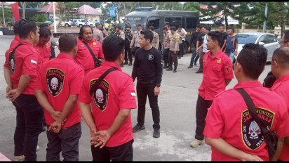 Polres Langkat Gelar Rekontruksi Kasus Pembunuhan Eks Anggota DPRD Langkat